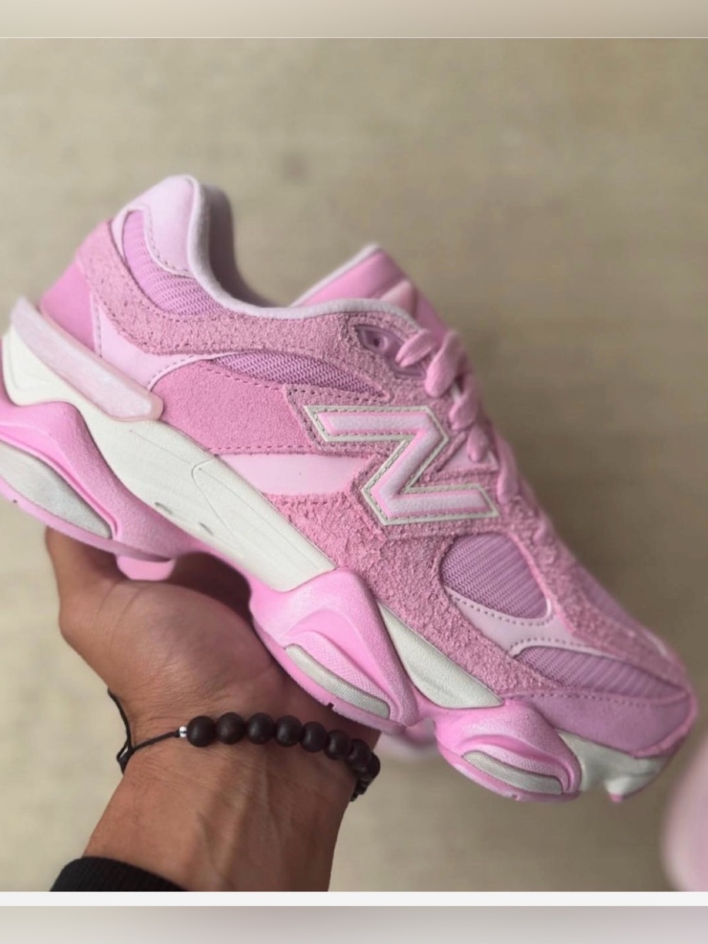 New Balance Women’s Pink Chunky Retro Runner